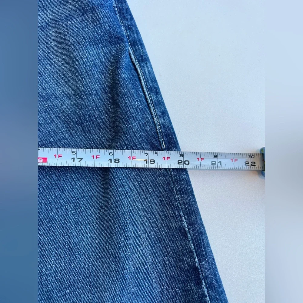 Mother The Swisher Sneak Fray Jeans Size 26 - Picture 14 of 16